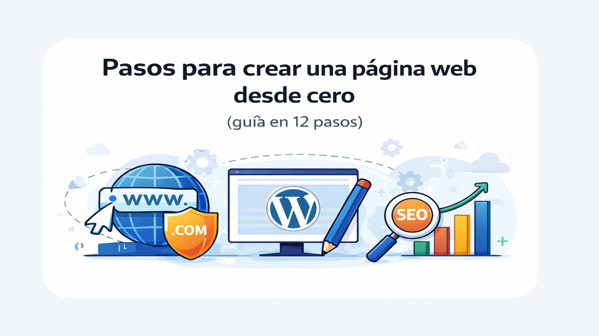 Pasos para crear una página web desde cero (guía en 12 pasos