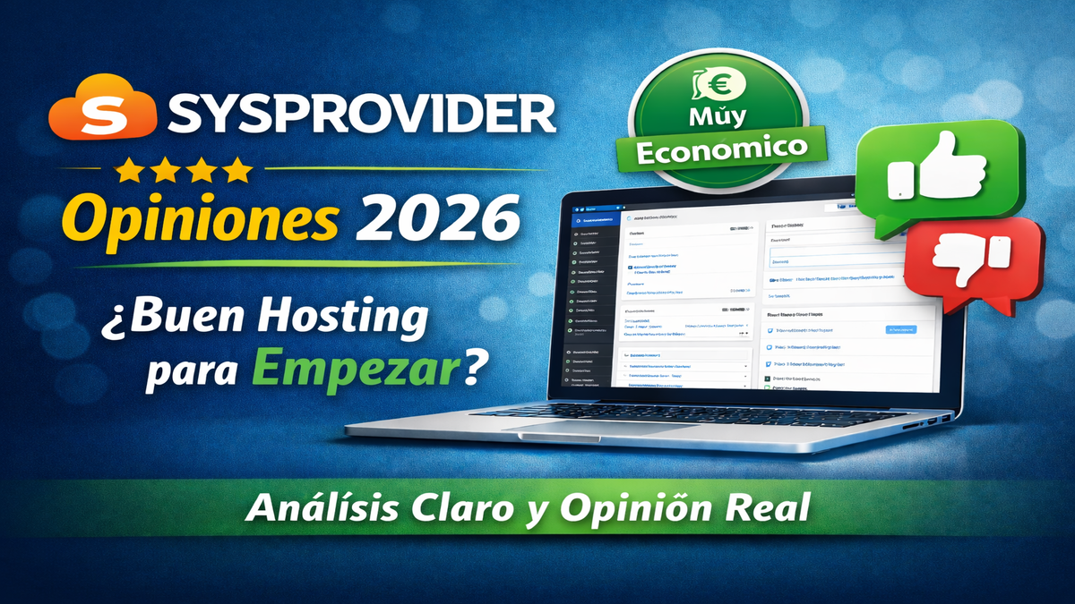 Sysprovider opiniones 2026 análisis del hosting para WordPress