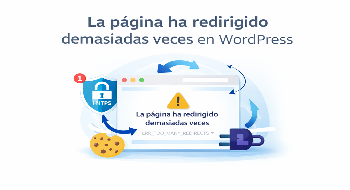 Error la página ha redirigido demasiadas veces en WordPress