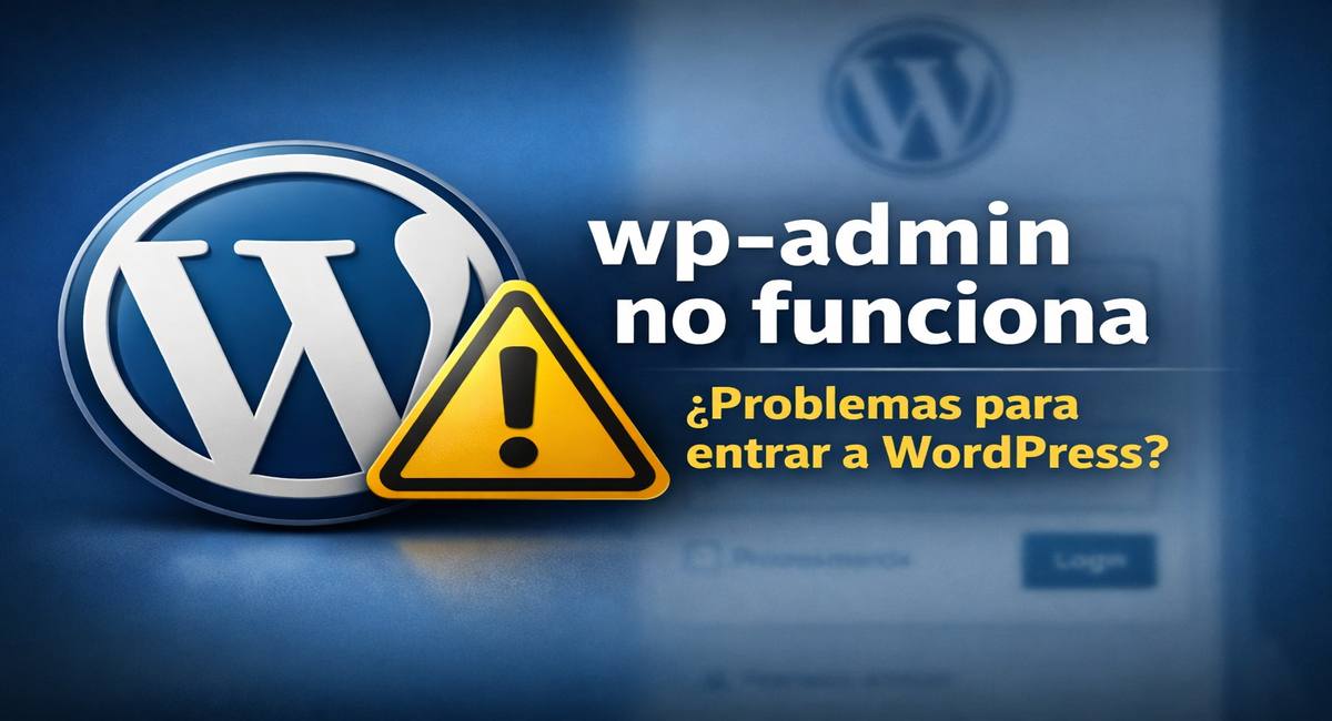wp-admin no funciona solución paso a paso en WordPress