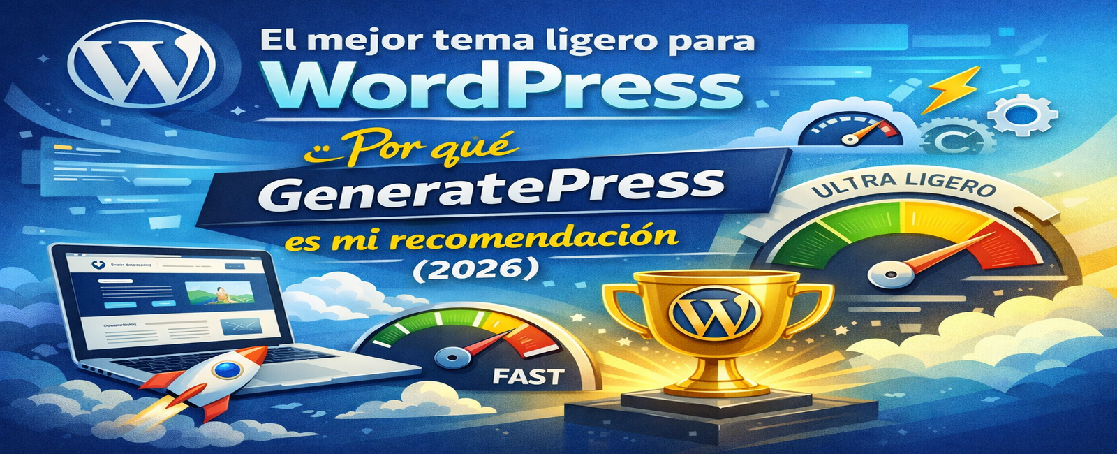 GeneratePress - El mejor tema ligero para WordPress 2026